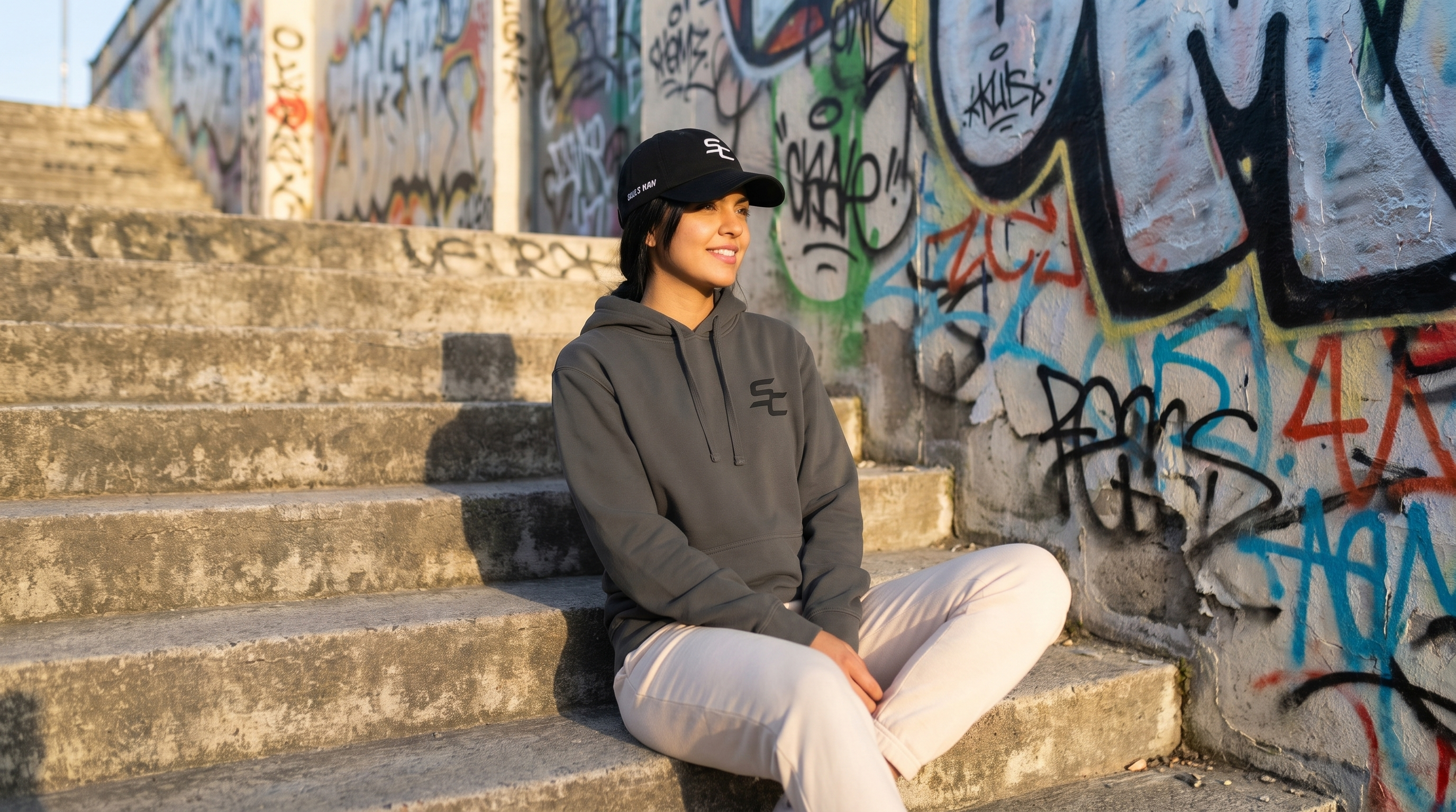 Simple Code® Built Raw Cap — Minimal Streetwear Dad Hat