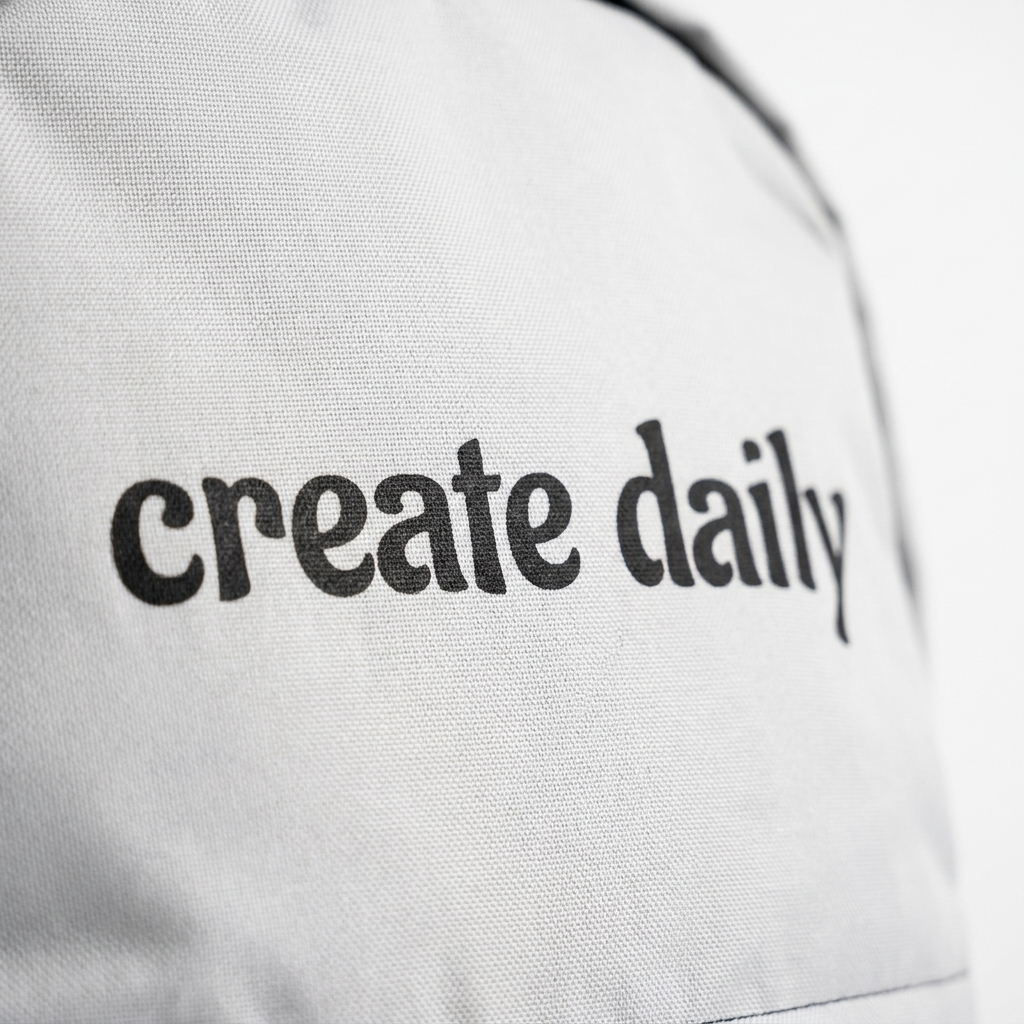 Simple Code® Create Daily Backpack — Minimal Streetwear Everyday Carry