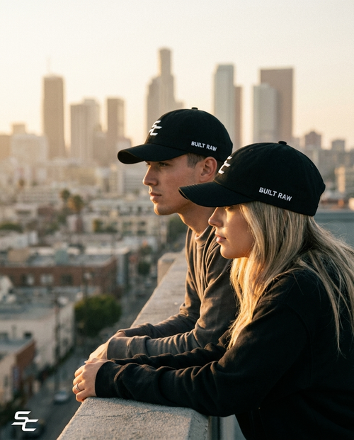 Simple Code® Built Raw Cap — Minimal Streetwear Dad Hat